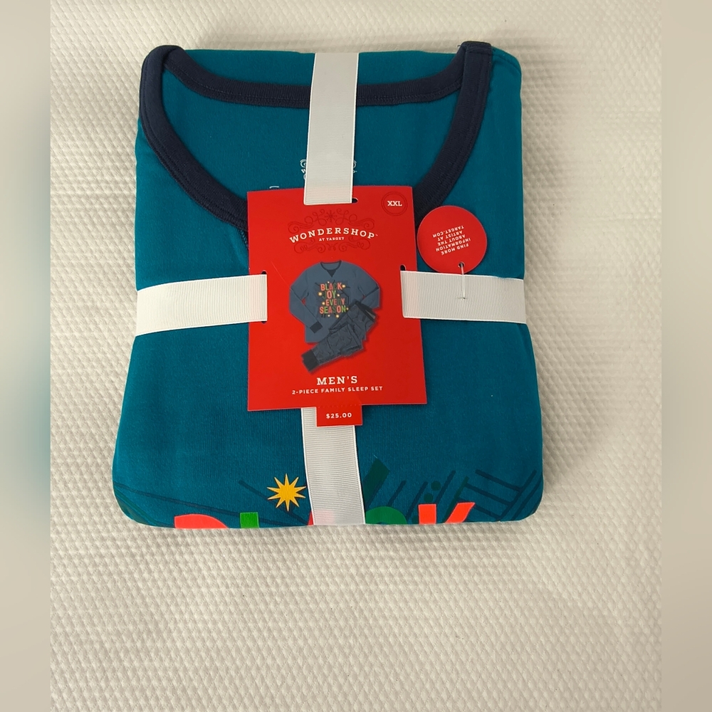 Joy Matching Family Pajamas Men's Collection Wondershop™ Size 2XL
